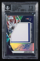 Javon Baker 2024 Panini Phoenix Rookie Phenoms Jersey Autographs ColorBurst #42 #20/24 RC (BGS 7.5) at PristineAuction.com