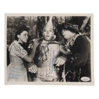"The Wizard of Oz" 8x10 Photo Signed by (6) with Meinhardt Raabe, Karl Slover, Jerry Maren (JSA) at PristineAuction.com
