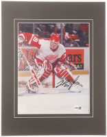Dominik Hasek Signed Red Wings 11x14 Custom Matted Photo Display (JSA) at PristineAuction.com