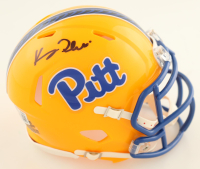 Kenny Pickett Signed Pittsburgh Panthers Speed Mini Helmet (Beckett) at PristineAuction.com