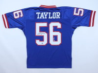 Lawrence Taylor Signed Giants Mitchell & Ness Authentic Jersey With Super Bowl XXV Patch (Fanatics) at PristineAuction.com