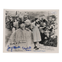 "The Wizard of Oz" 8x10 Photo Signed by (7) with Meinhardt Raabe, Karl Slover, Jerry Maren (JSA) at PristineAuction.com