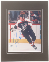 Jeremy Roenick Signed Flyers 11x14 Custom Matted Photo Display (JSA) at PristineAuction.com