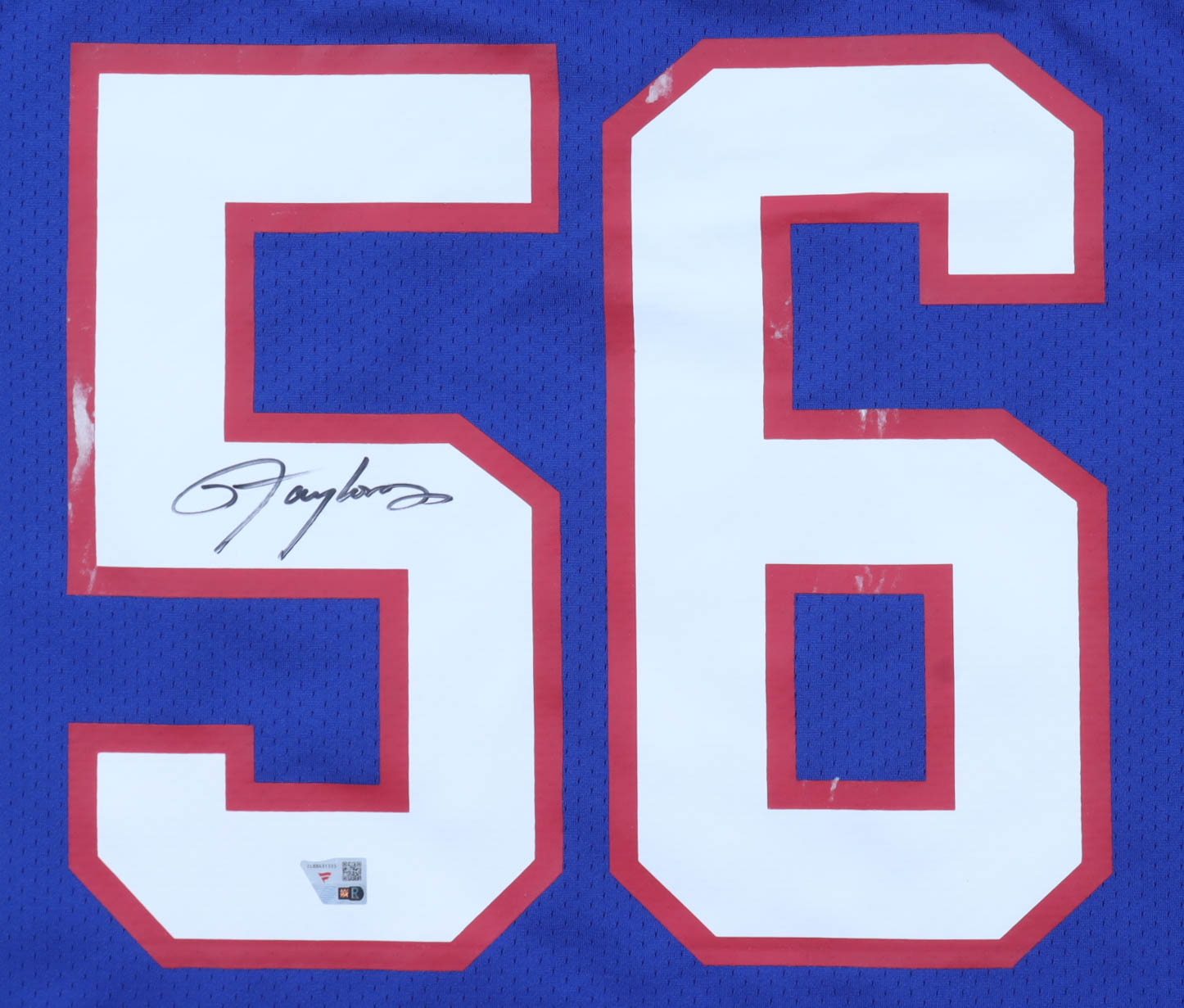 Lawrence Taylor Signed Giants Mitchell & Ness Authentic Jersey With Super Bowl XXV Patch (Fanatics) at PristineAuction.com Lawrence Taylor Signed Giants Mitchell & Ness Authentic Jersey With Super Bowl XXV Patch (Fanatics) at PristineAuction.com