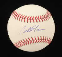 Colton Cowser Signed OML Baseball (Beckett) at PristineAuction.com
