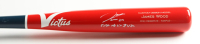 James Wood Signed Victus Player Custom Design Model Baseball Bat Inscribed "First MLB Hit 7/1/24" (Beckett) at PristineAuction.com