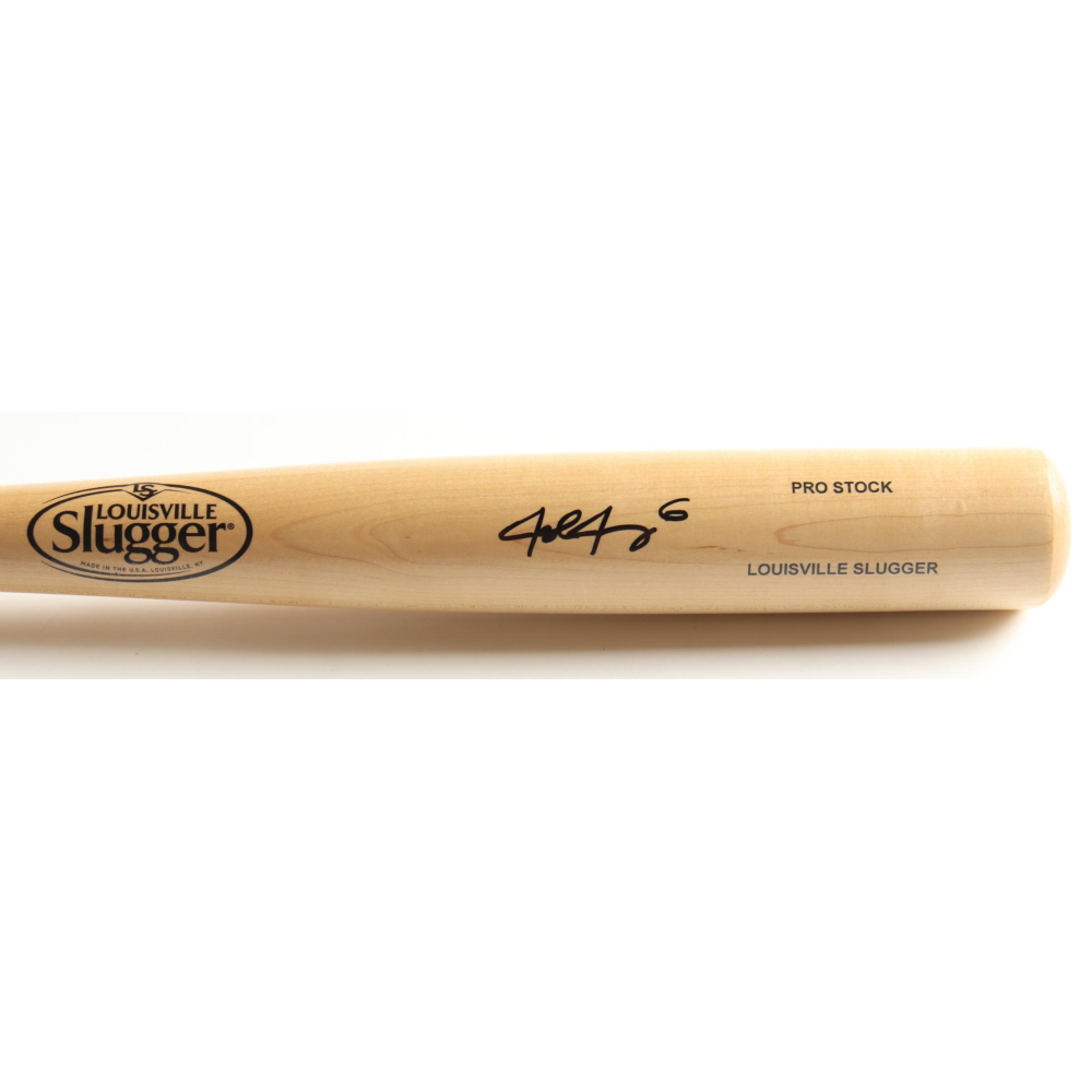 Josh Jung Signed Louisville Slugger Pro Stock Baseball Bat (Beckett) at PristineAuction.com