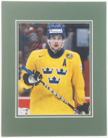 Victor Hedman Signed Team Sweden 11x14 Custom Matted Photo Display (JSA) at PristineAuction.com