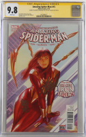 Stan Lee & Giuseppe Camuncoli Signed 2016 "The Amazing Spider-Man" #15 Marvel Comic Book (CGC 9.8) at PristineAuction.com