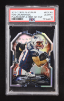 Rob Gronkowski 2015 Topps Platinum Platinum Players Die Cut #PDCRG  (PSA 10) at PristineAuction.com