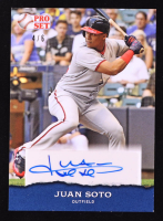 Juan Soto 2022 Leaf Pro Set Navy Blue #PSA-JS1 #4/6 at PristineAuction.com