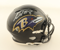 Lamar Jackson Signed Ravens Speed Mini Helmet (JSA) at PristineAuction.com