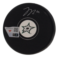 Jason Robertson Signed Stars Logo Hockey Puck (Fanatics) at PristineAuction.com