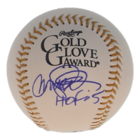 Ryne Sandberg Signed Official Gold Glove Award Logo Baseball Inscribed "HOF 05" (JSA) at PristineAuction.com