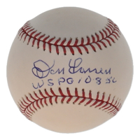 Don Larsen Signed OML Baseball Inscribed "WS PG 10-8-56" (PSA) at PristineAuction.com