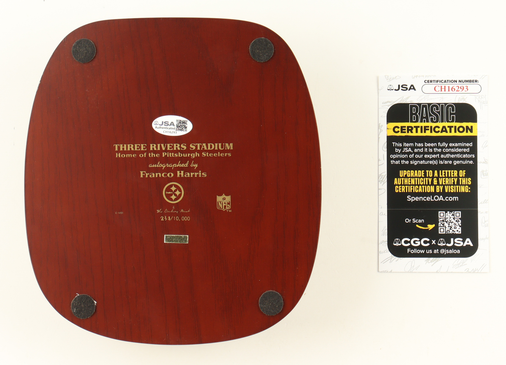 Franco Harris Signed LE Danbury Mint Steelers Three Rivers Stadium Replica Model (JSA) at PristineAuction.com Franco Harris Signed LE Danbury Mint Steelers Three Rivers Stadium Replica Model (JSA) at PristineAuction.com