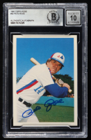 Pete Rose Signed 1985 Topps Rose #92 / Expo Batting Left (BGS | Autograph Graded 10) at PristineAuction.com