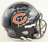 Bears Full-Size Speed Helmet Team-Signed By (10) With Dan Hampton, Mike Singletary, Jim McMahon, Matt Suhey (JSA) at PristineAuction.com