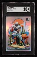 Terrell Owens 2024 Donruss Downtown! #8 (SGC 10) at PristineAuction.com