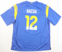 Puka Nacua Signed Rams Nike Authentic Jersey (Fanatics) at PristineAuction.com