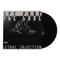 Ice Cube Signed "Lethal Injection" Vinyl Record Album (Beckett) at PristineAuction.com
