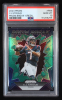 CJ Stroud 2023 Panini Prizm Prizm Break Prizms Green #6 RC (PSA 10) at PristineAuction.com