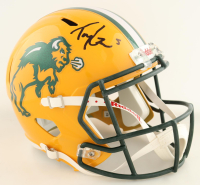 Trey Lance Signed North Dakota State Bison Full-Size Speed Helmet (Beckett) at PristineAuction.com