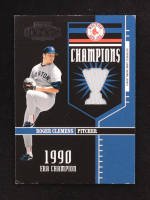 Roger Clemens 2004 Playoff Honors Champions Jersey #10 #94/100 at PristineAuction.com