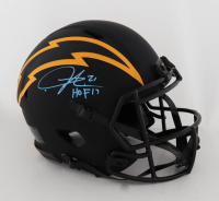 Ladainian Tomlinson Signed Chargers Full-Size Authentic On-Field Eclipse Alternate Speed Helmet Inscribed "HOF 17" (Beckett) at PristineAuction.com