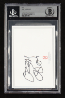 Ozzy Osbourne Signed 3.5x5 Cut (Beckett | Auto Grade BGS 10) at PristineAuction.com