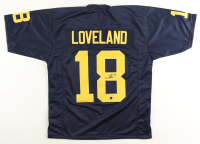 Colston Loveland Signed Jersey (Beckett) at PristineAuction.com