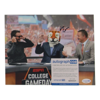 Lee Corso Signed 8x10 Photo (ACOA) at PristineAuction.com