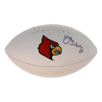 Otis Wilson Signed Louisville Cardinals Logo Football (JSA) at PristineAuction.com