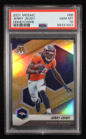 Jerry Jeudy 2021 Panini Mosaic Honeycomb #68 (PSA 10) at PristineAuction.com
