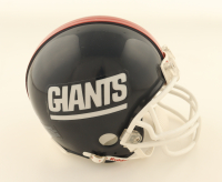 Joe Morris Signed Giants Mini Helmet Inscribed "SB XXI" (Beckett) at PristineAuction.com