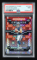 Caleb Williams 2024 Rookies and Stars Crusade Red Plaid #24 RC (PSA 9) at PristineAuction.com