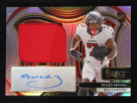 Bucky Irving 2024 Select Jumbo Rookie Signature Swatches Prizm #22 #15/99 RC at PristineAuction.com