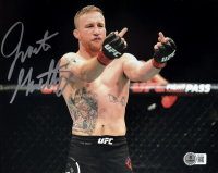 Justin Gaethje Signed UFC 8x10 Photo (Beckett) at PristineAuction.com