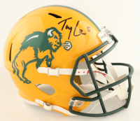 Trey Lance Signed North Dakota State Bison Full-Size Speed Helmet (Beckett) at PristineAuction.com