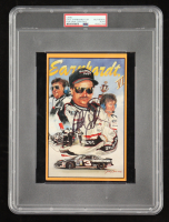 Dale Earnhardt Sr. Signed 5x8 Art Print (PSA | Auto Grade PSA Authentic) at PristineAuction.com