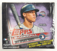 2017 Topps Update Series Baseball Jumbo Box With (10) Packs at PristineAuction.com