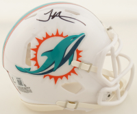 Tyreek Hill Signed Dolphins Speed Mini Helmet (Beckett) at PristineAuction.com