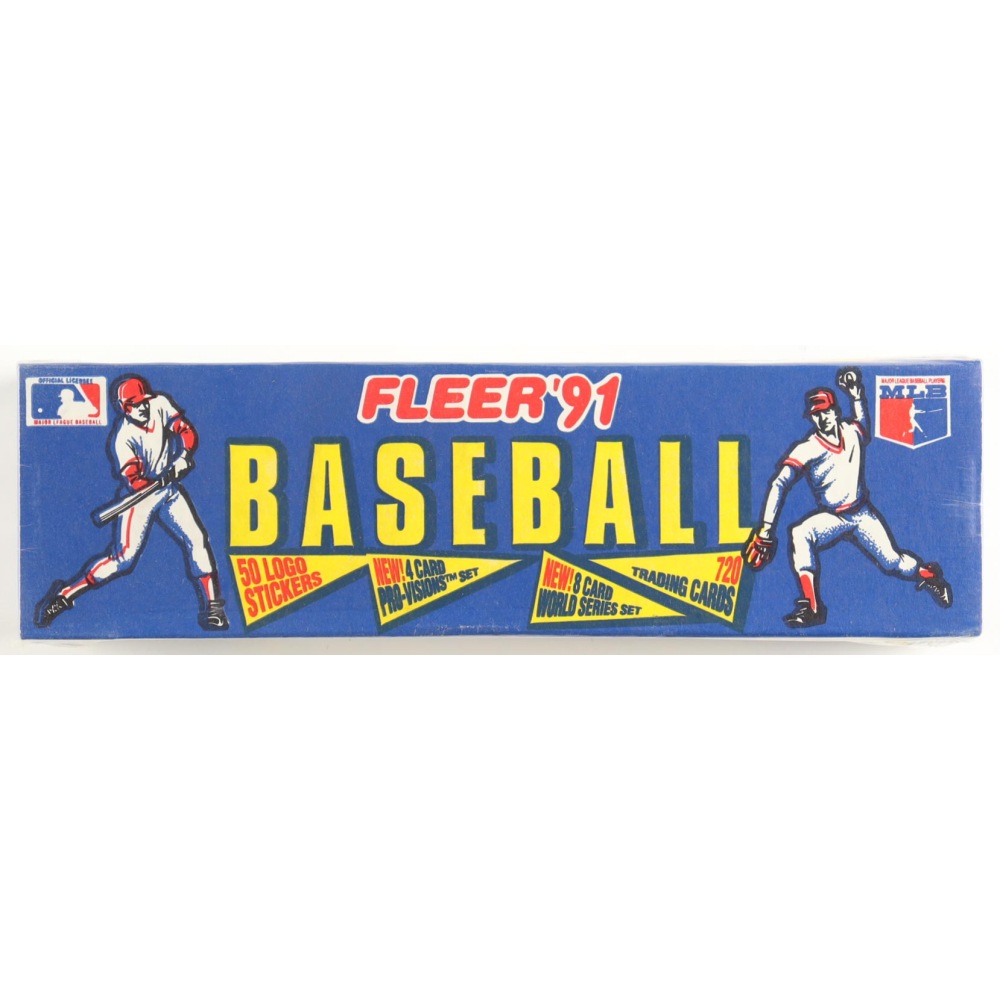 1991 Fleer Complete Set of (720) Baseball Cards with Ken Griffey Jr. #450, Barry Bonds / Ken Griffey Jr. #710, Barry Bonds #33, Nolan Ryan #302 at PristineAuction.com