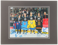 Sabres 11x14 Custom Matted Photo Display Team-Signed By (6) With Ryan Miller, Andrej Sekera, Toni Lydman, Henri Jokiharju (JSA) at PristineAuction.com