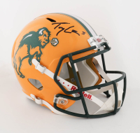 Trey Lance Signed North Dakota State Bison Full Size Speed Helmet (Beckett) at PristineAuction.com