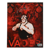 Big Van Vader Signed WWF 8x10 Photo (Beckett) at PristineAuction.com