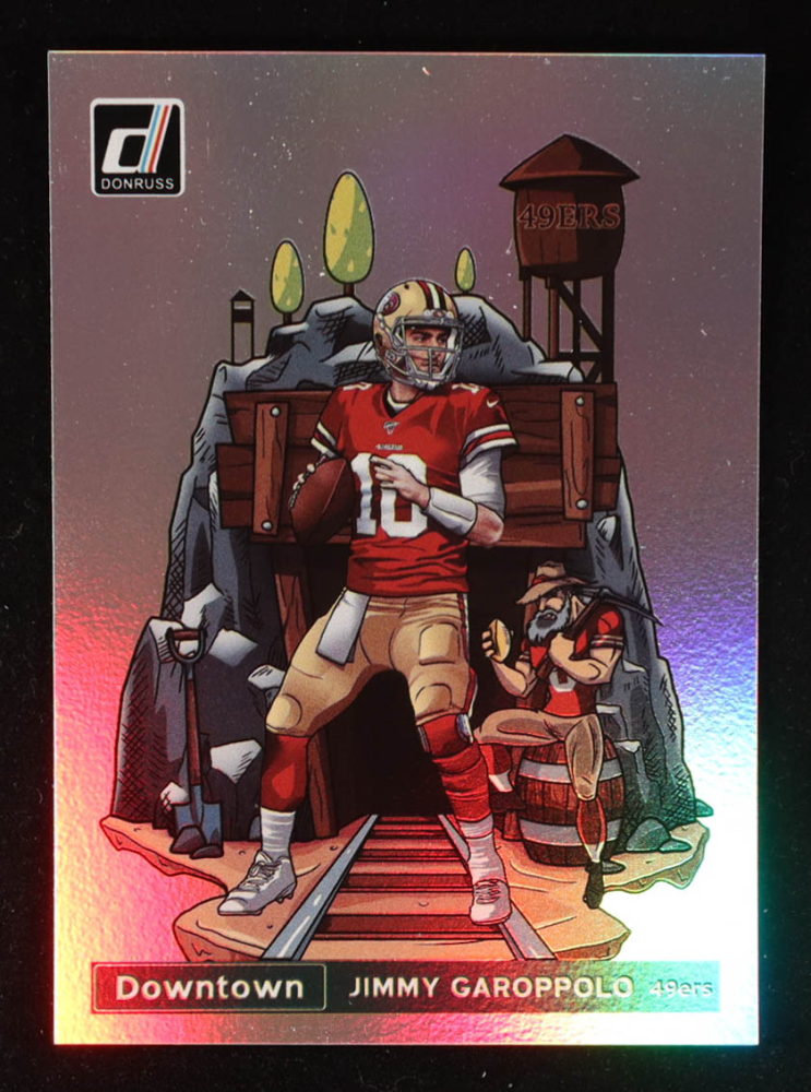 Jimmy Garoppolo 2020 Donruss Downtown! #D-JG