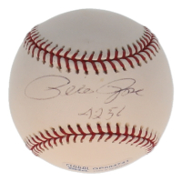 Pete Rose Signed OML Baseball Inscribed "4256" (JSA) at PristineAuction.com