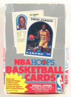 1989-90 NBA Hoops Basketball Series 2 Card Box with (36) Packs at PristineAuction.com