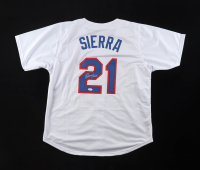 Ruben Sierra Signed Jersey (JSA) at PristineAuction.com